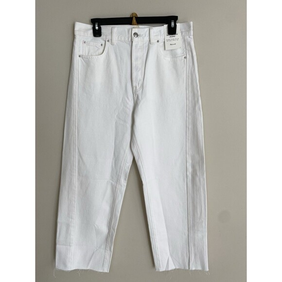 Madewell Womens $148 Pieced Barrel-Leg Jeans NWT Size 28 - Picture 11 of 14